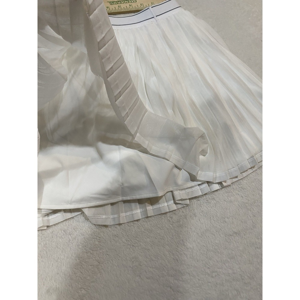 CALIA Carrie Underwood Woman's Pleated Skort White High Rise Tennis Golf M NWT - Picture 5 of 12